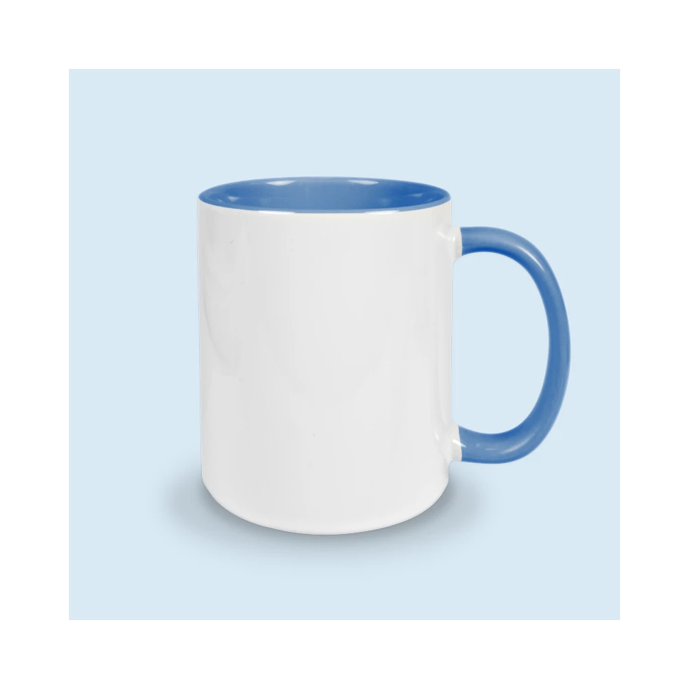 tasse bleue