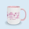 mug rose personnalisé