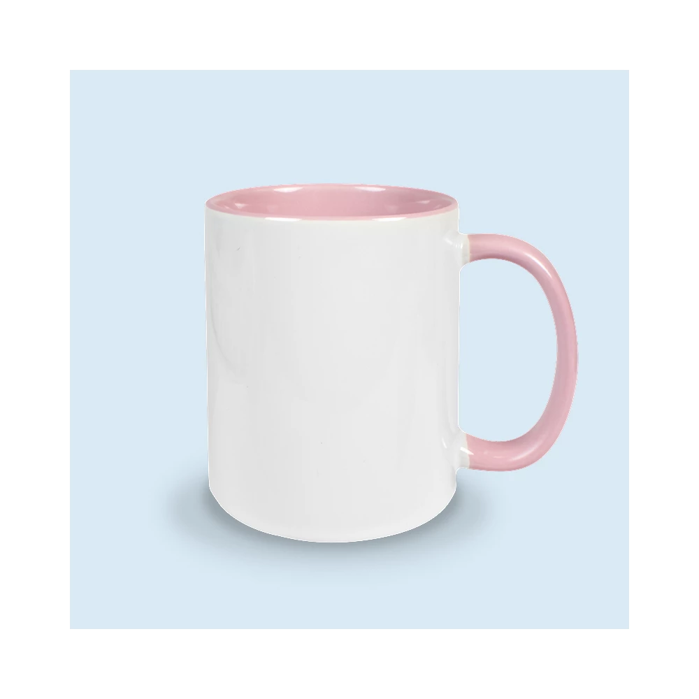tasse rose personnalisable