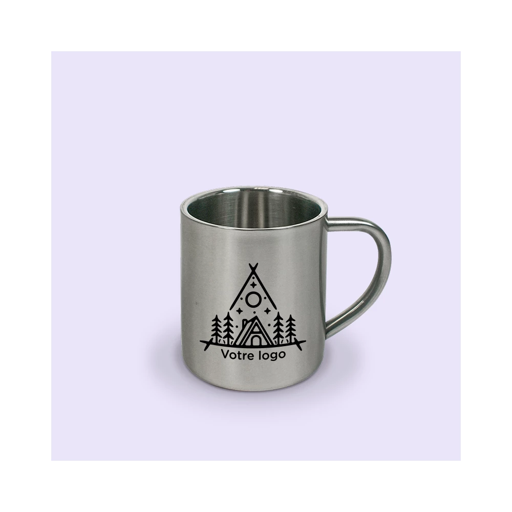 tasse inox personnalisable