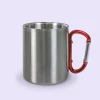 mug inox avec mousqueton personnalisé