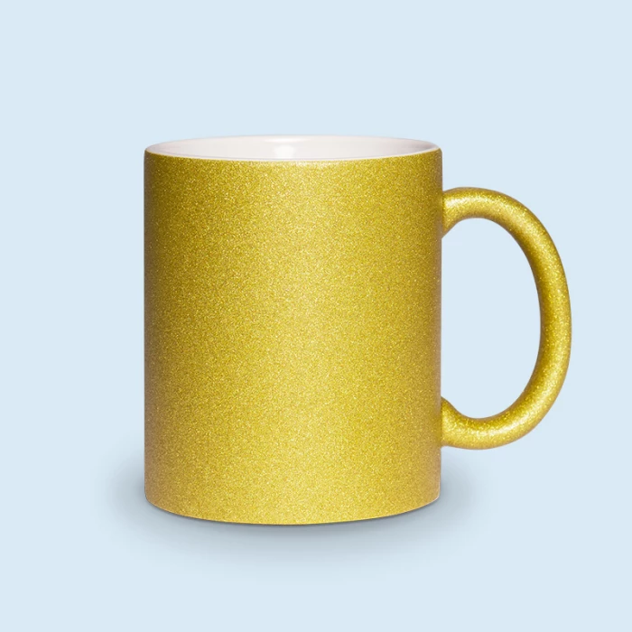 tasse dorée personnalisable