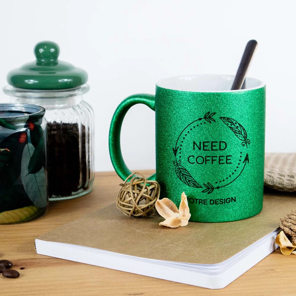 Mug Personnalisé Paillettes | Mug Personnalisé Original