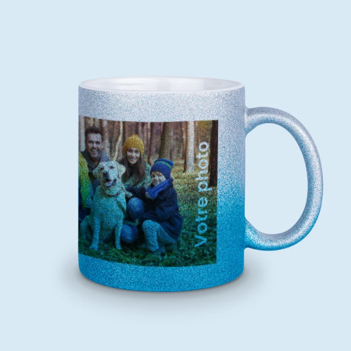 mug pailletté personnalisé