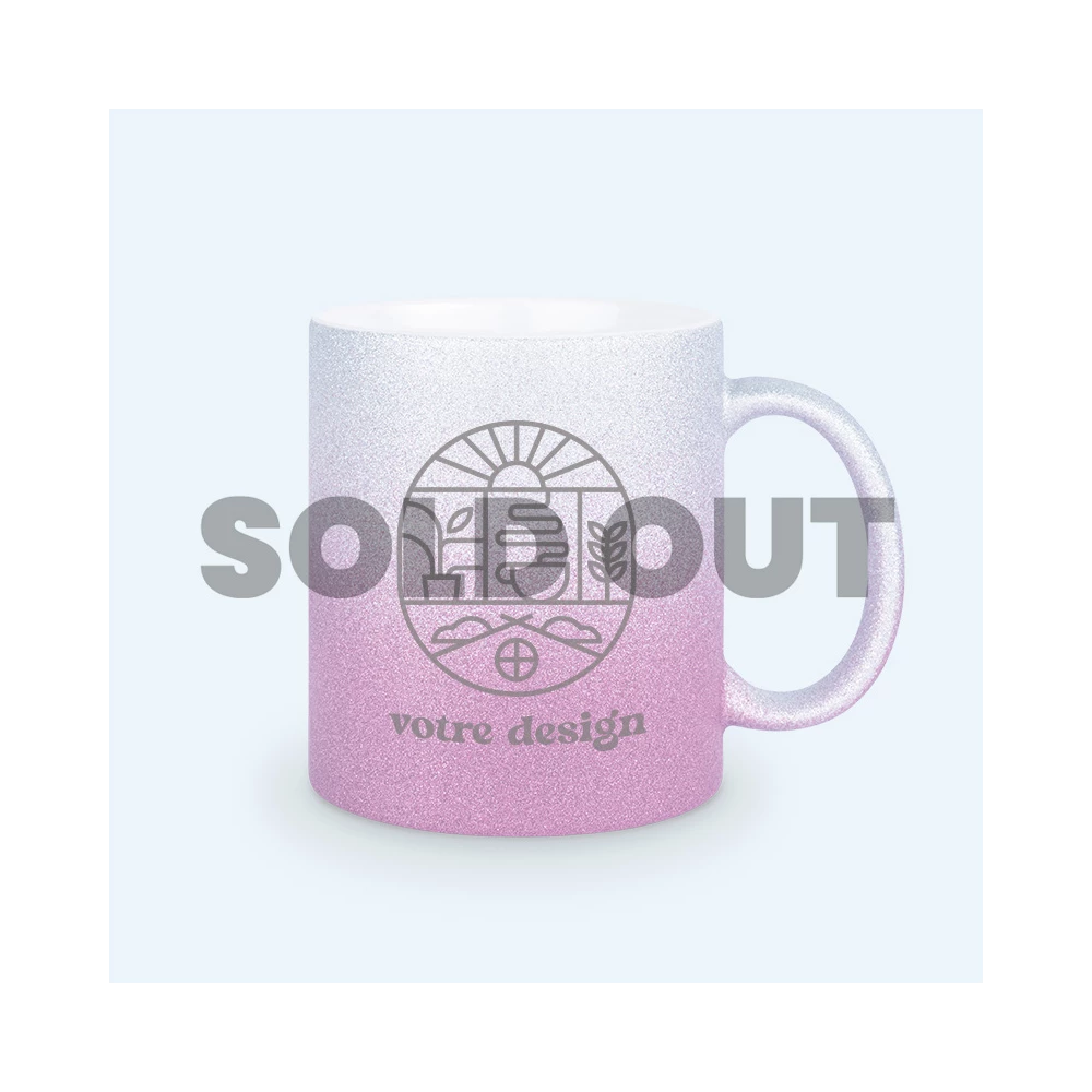 Mug Original Personnalisé | Mug Personnalisé Paillete