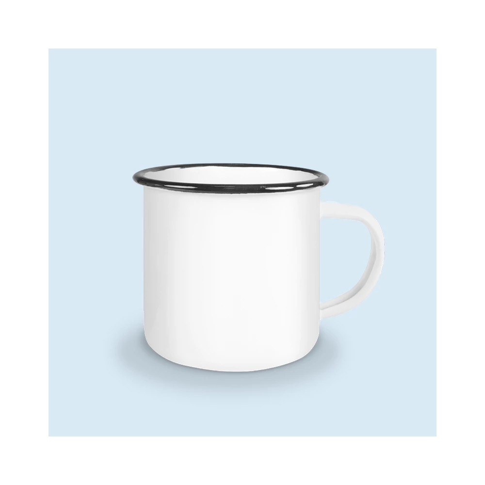 tasse émaillée personnalisée