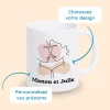 mug personnalisé st valentin amoureuse