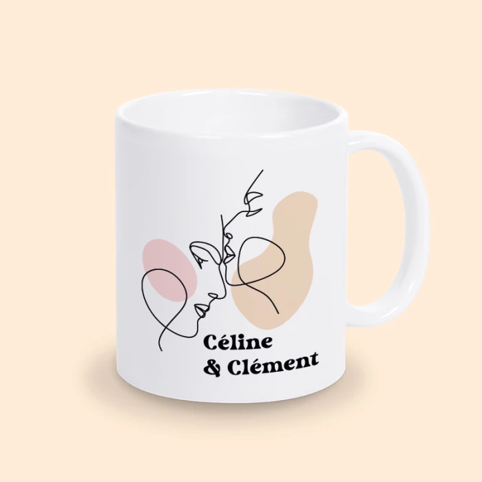 mug st valentin couple