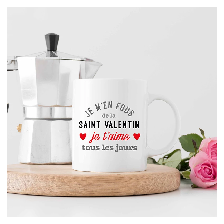 mockup mug saint valentin je t'aime