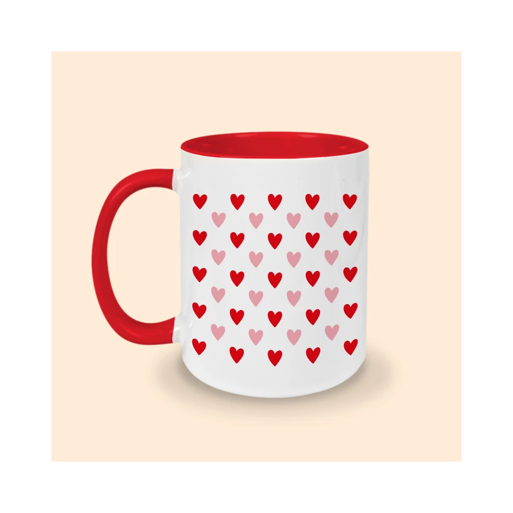 mug saint valentin coeur