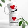 mug coeur personnalisé