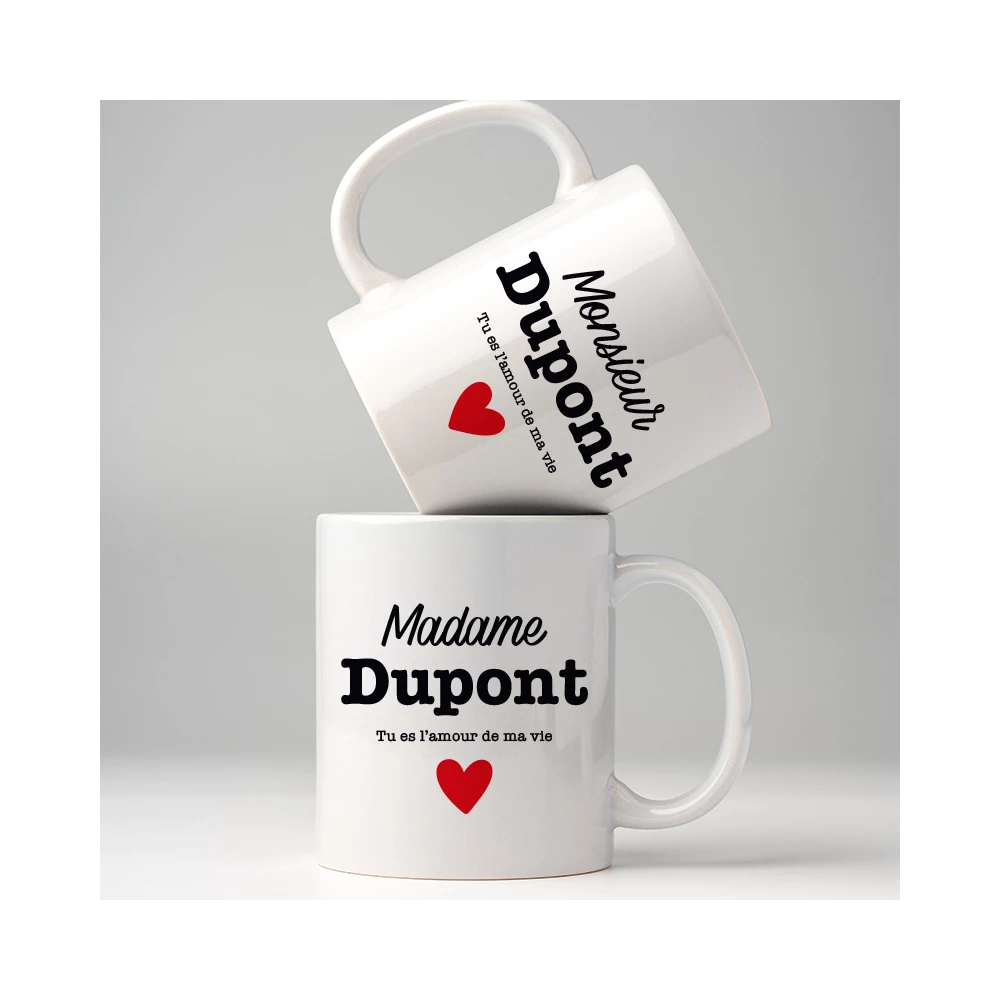 mockup mugs saint valentin personnalisés