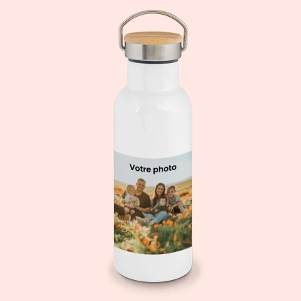 gourde bambou personnalisée