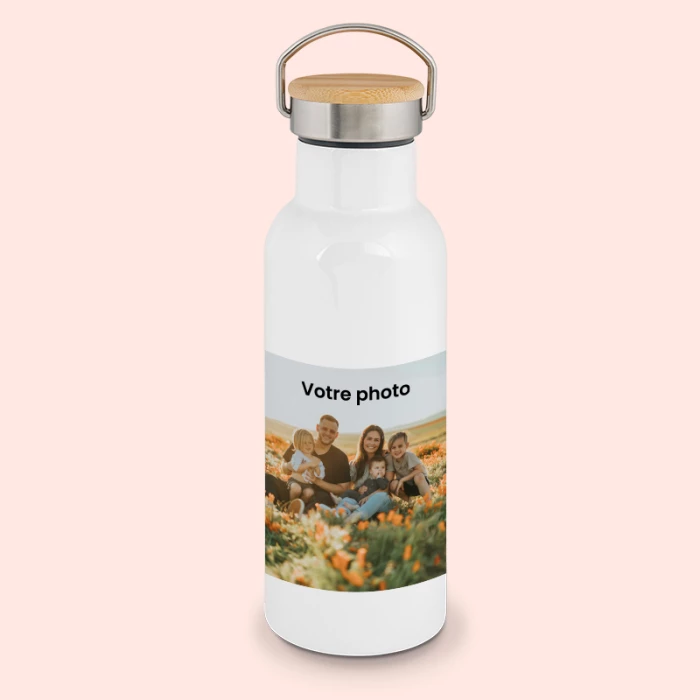 gourde bambou personnalisée