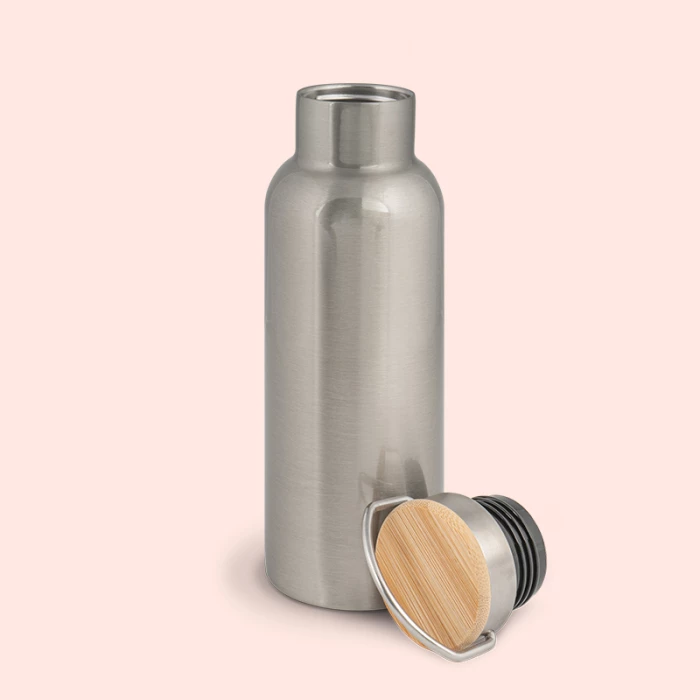 gourde isotherme couvercle bambou