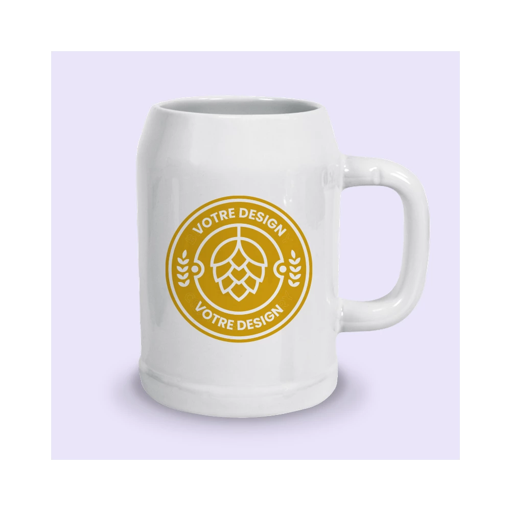 chope à bière personnalisée