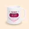 Mug Personnalisé Merci | Cadeau Nounou | Cadeau Maîtresse