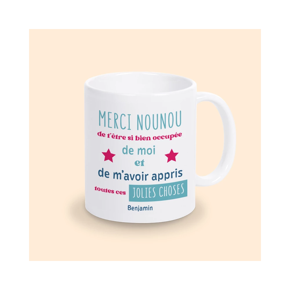 mug merci nounou
