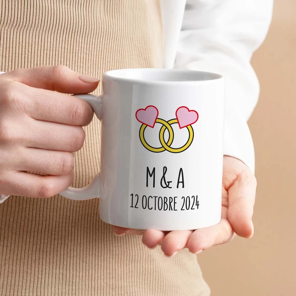 mug cadeau mariage
