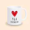 mug couple personnalisé