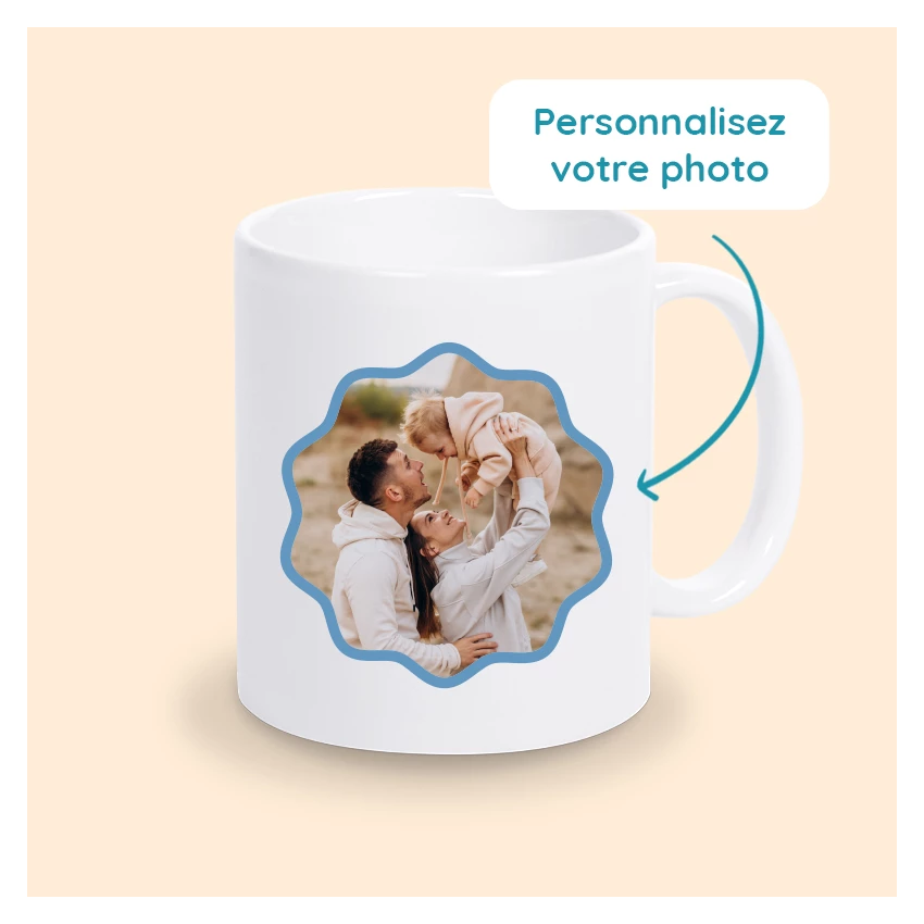 tasse photo personnalisée