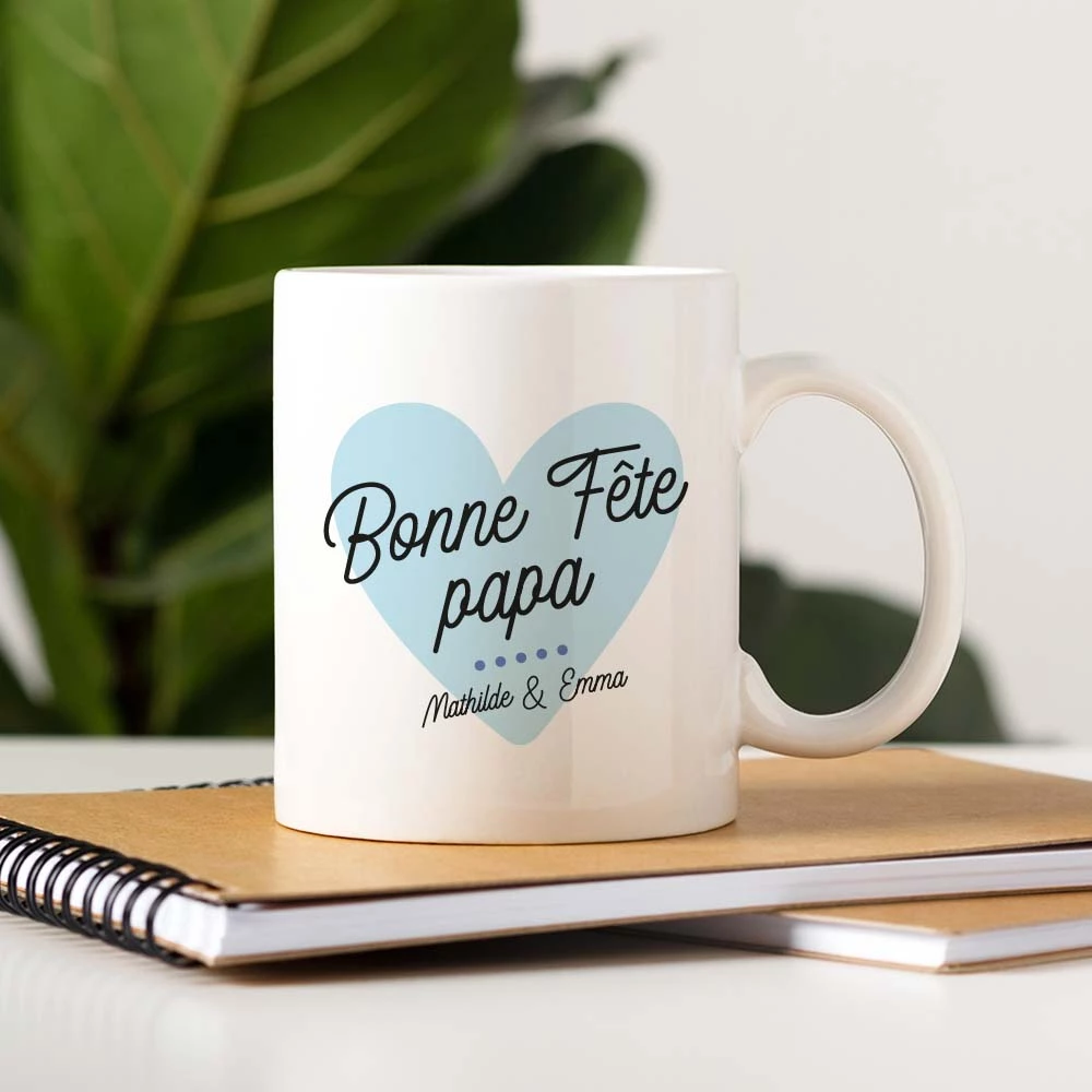 tasse personnalisée fête des pères