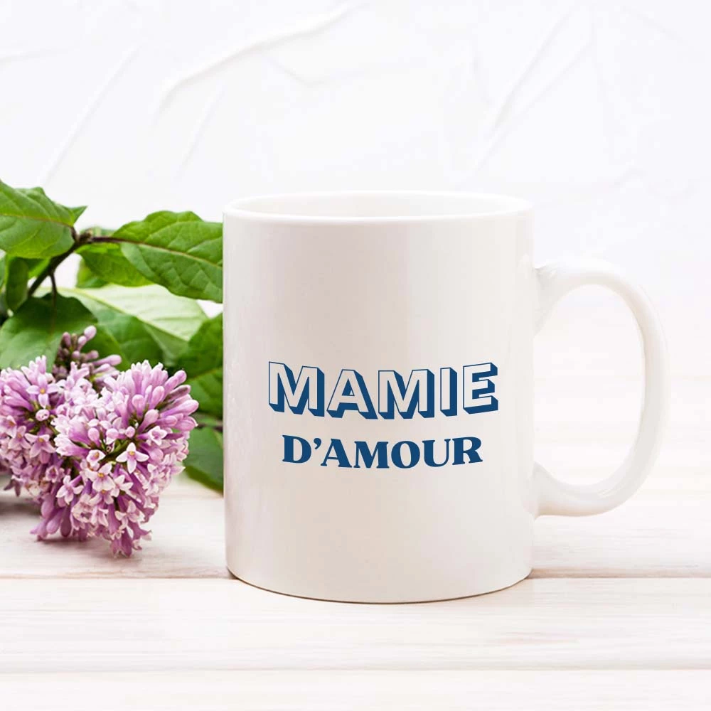 mug cadeau mamie d'amour
