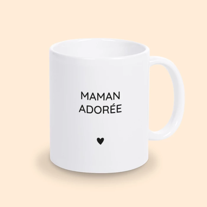 mug maman adorée