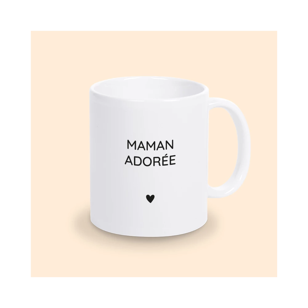 mug maman adorée