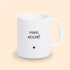mug papa adoré