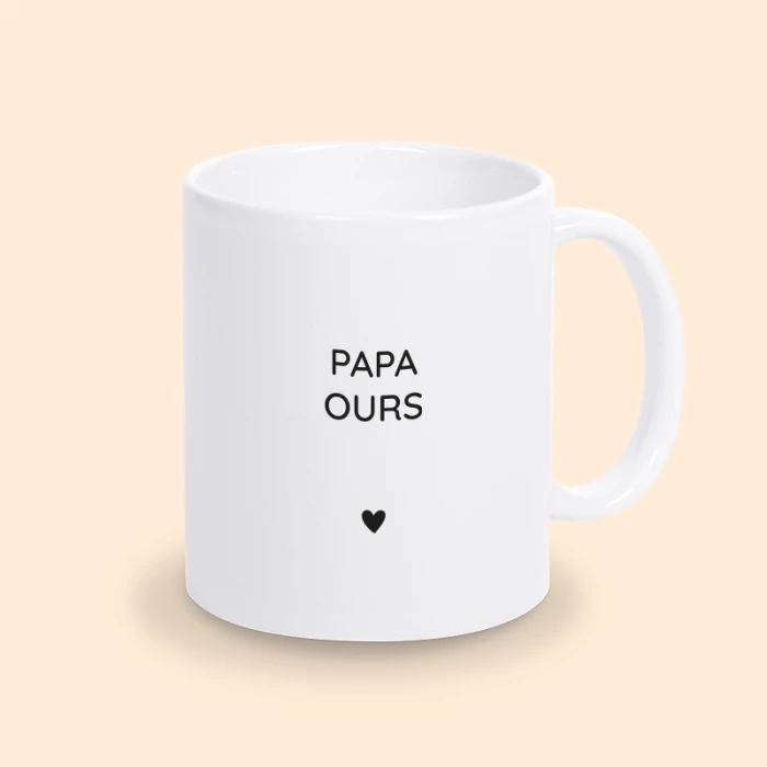mug papa ours