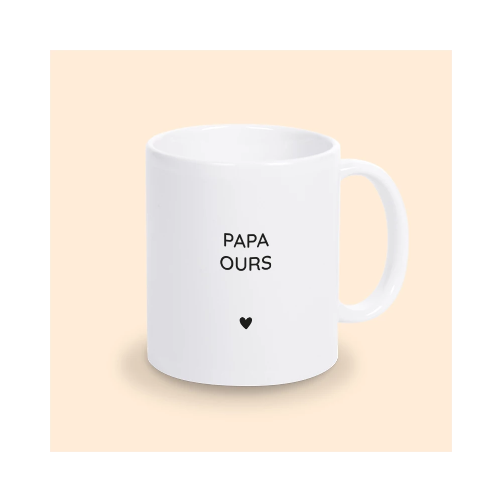 mug papa ours