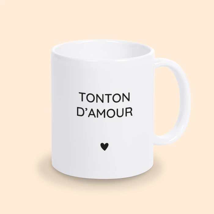 mug tonton d'amour