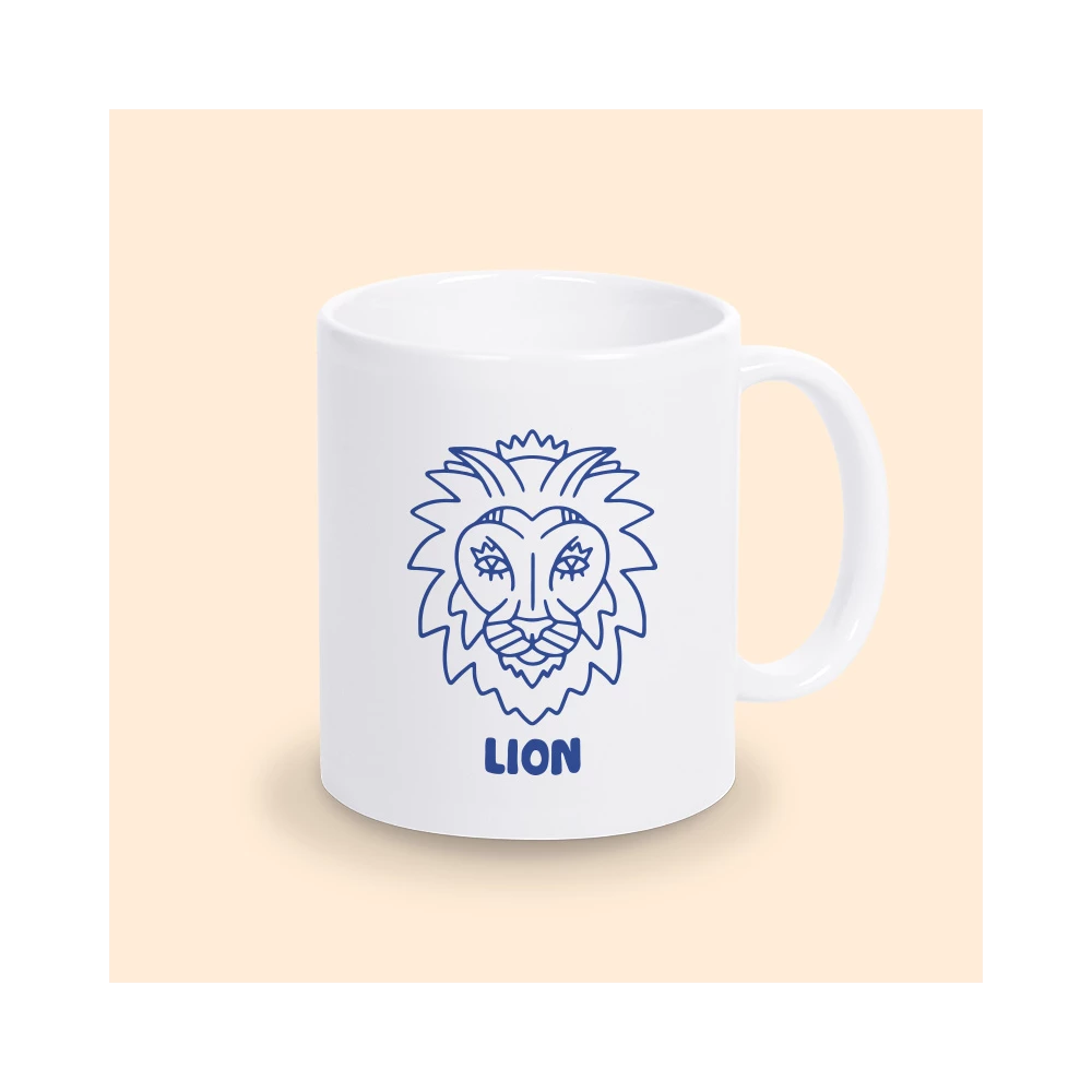 mug lion