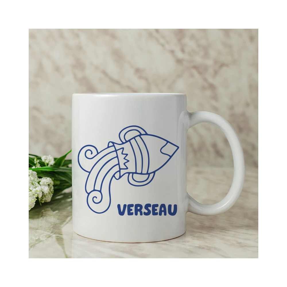 tasse verseau