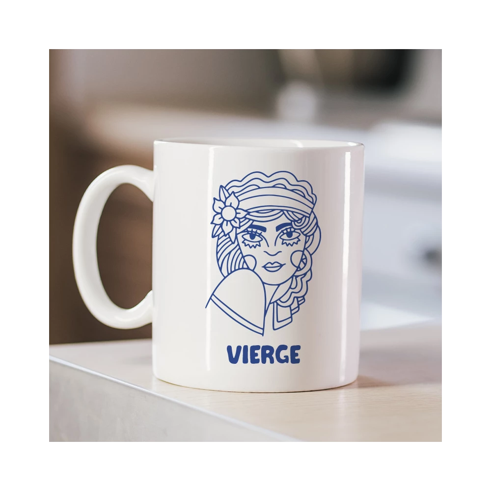 mug vierge