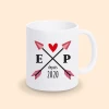 mug flèches initiales