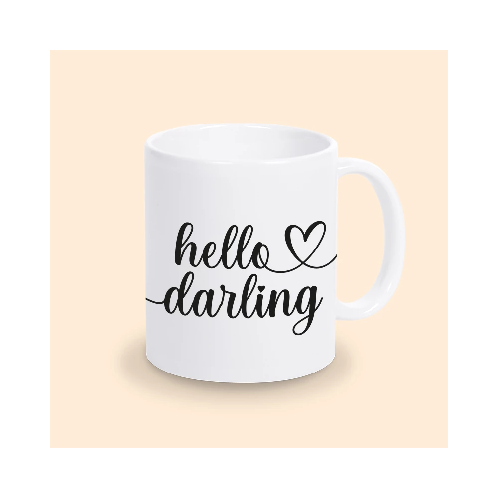 mug hello darling