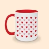 tasse rouge coeur