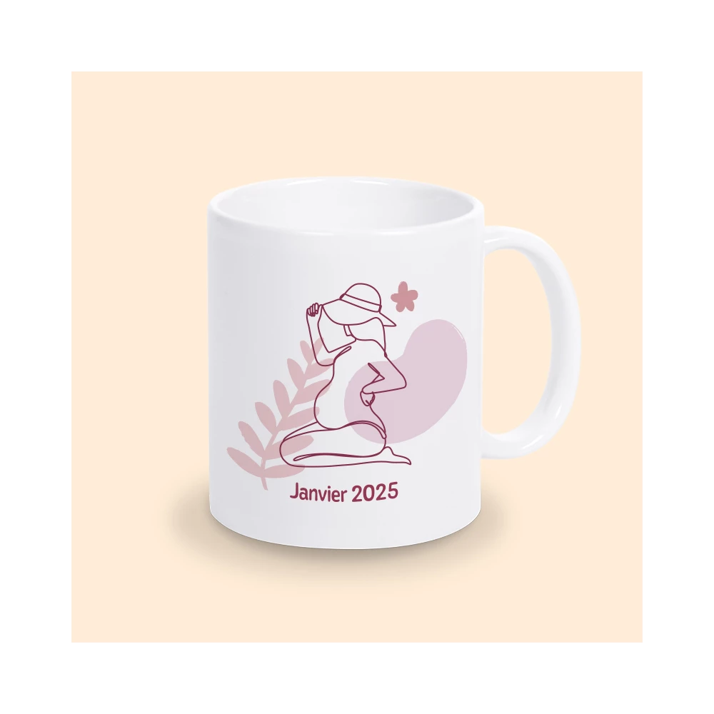 tasse personnalisée annonce grossesse