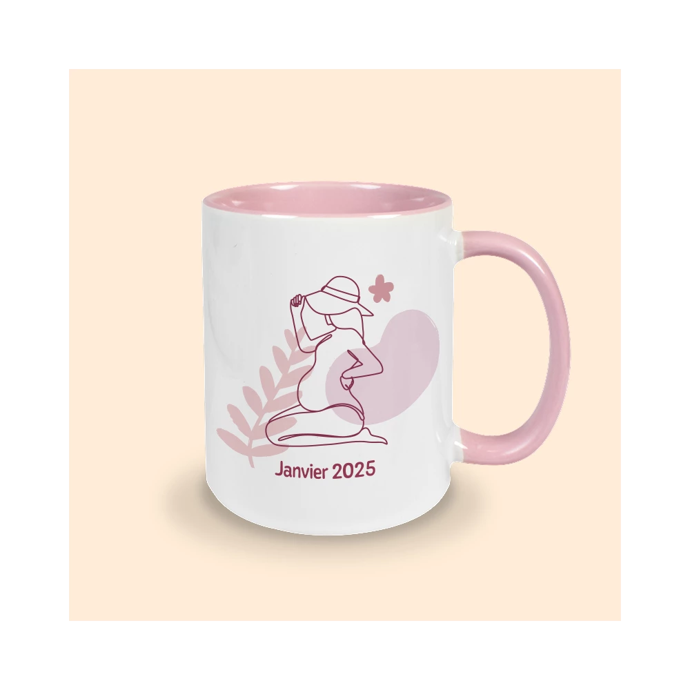 mug personnalisé annonce grossesse