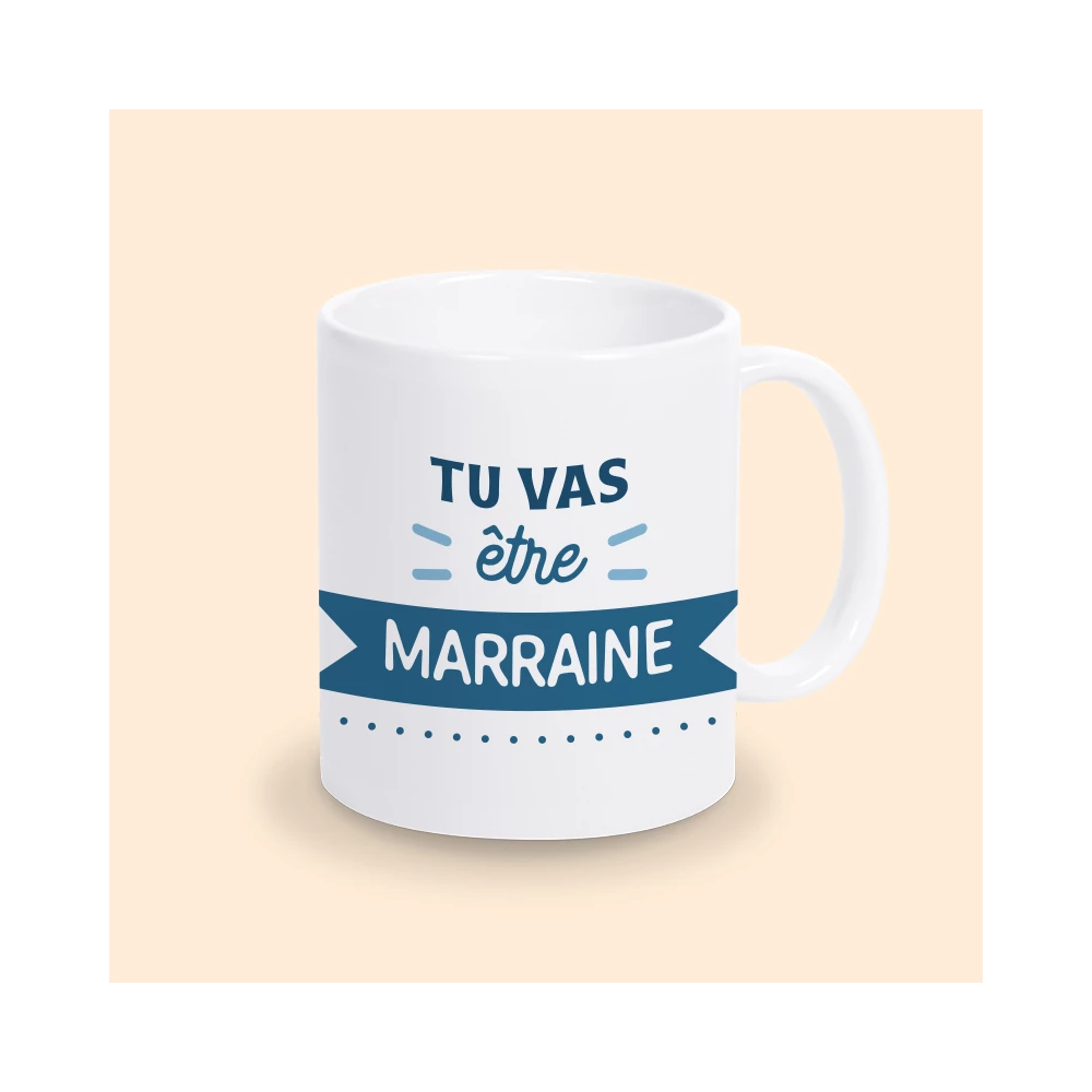 mug tu vas être marraine