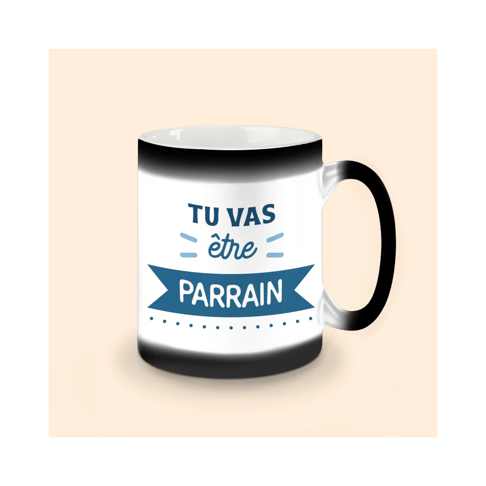 mug magique tu vas être parrain