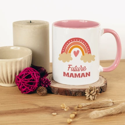mug couleur future maman