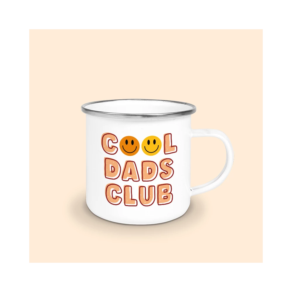 mug émaillé cool dads club