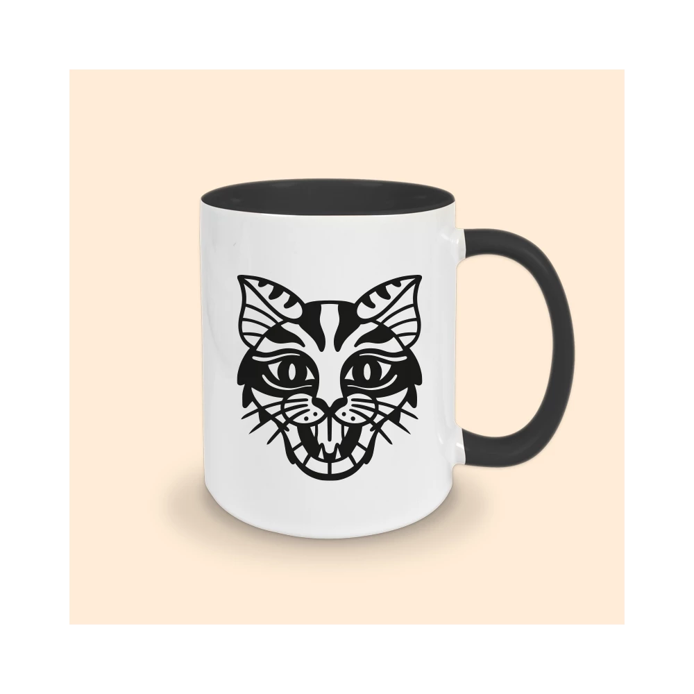 tasse chat noir