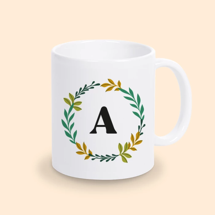mug automne initiale