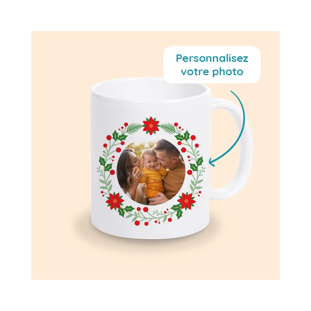 mug noël personnalisé