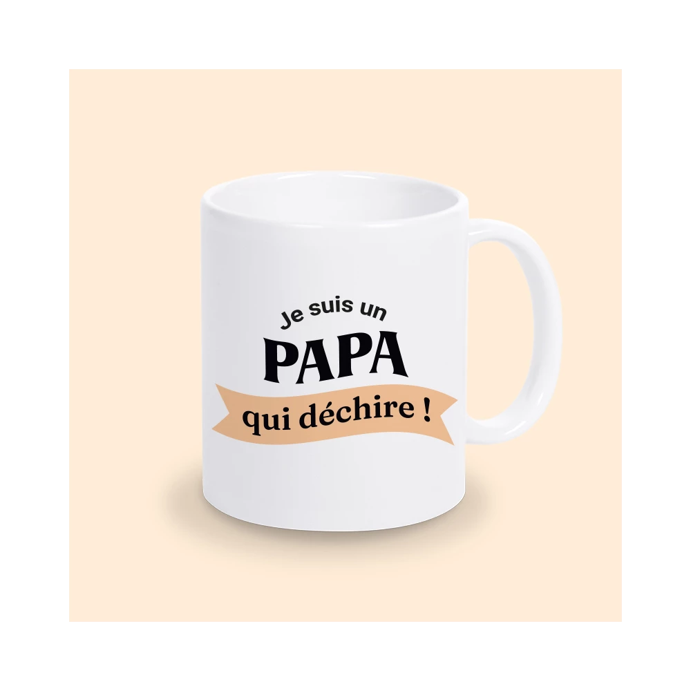 mug papa qui déchire
