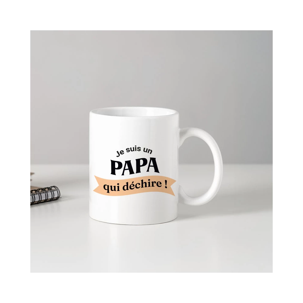 mug papa qui déchire